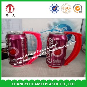 Plastic Coke Water 120z Bottle Handle